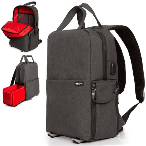 backpack with built in camera.